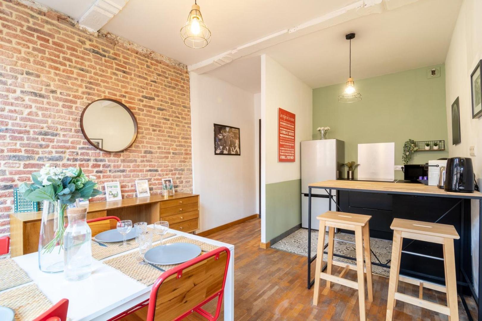 Apartament Vieux Lille On Rue De La Monnaie! Zewnętrze zdjęcie