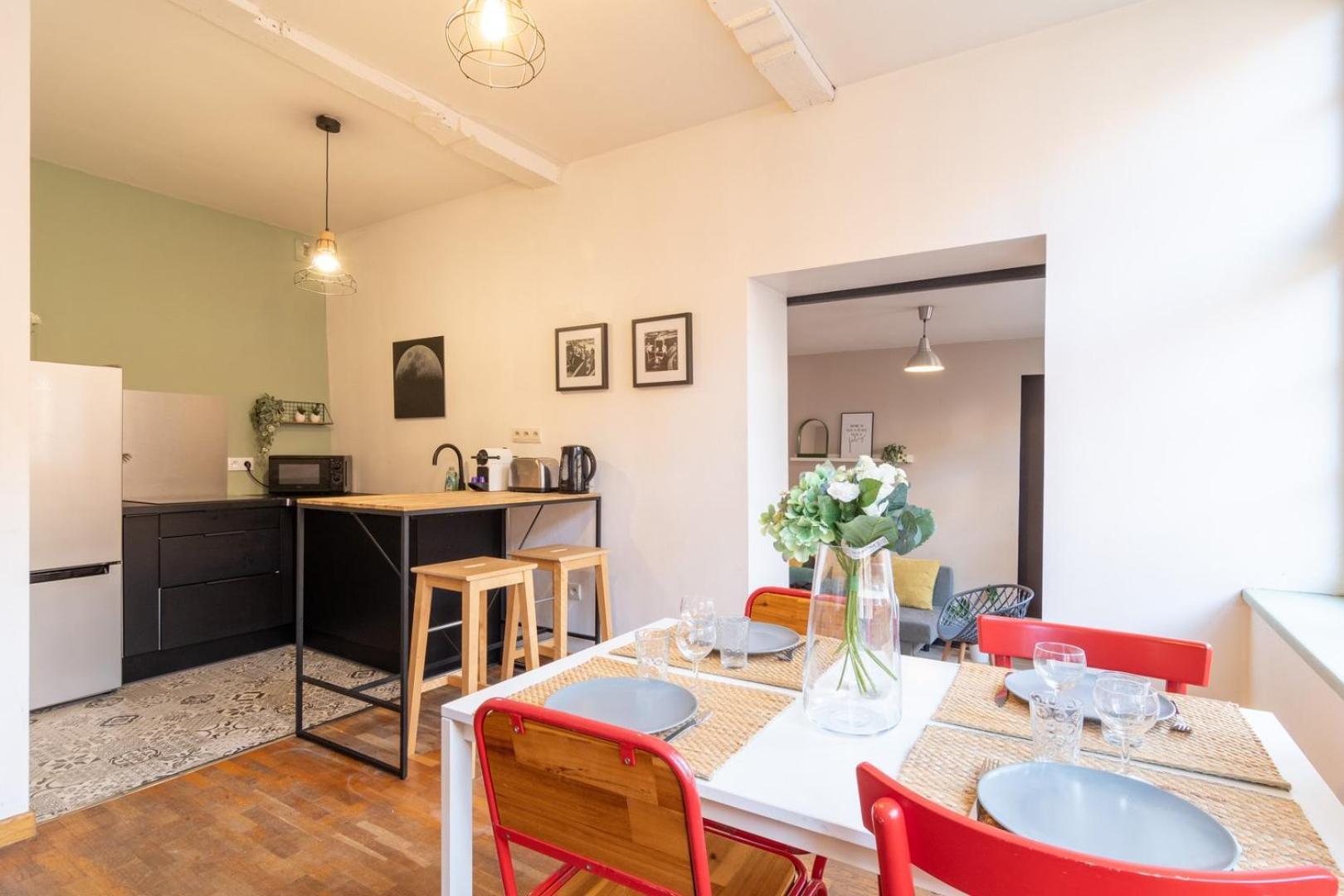 Apartament Vieux Lille On Rue De La Monnaie! Zewnętrze zdjęcie