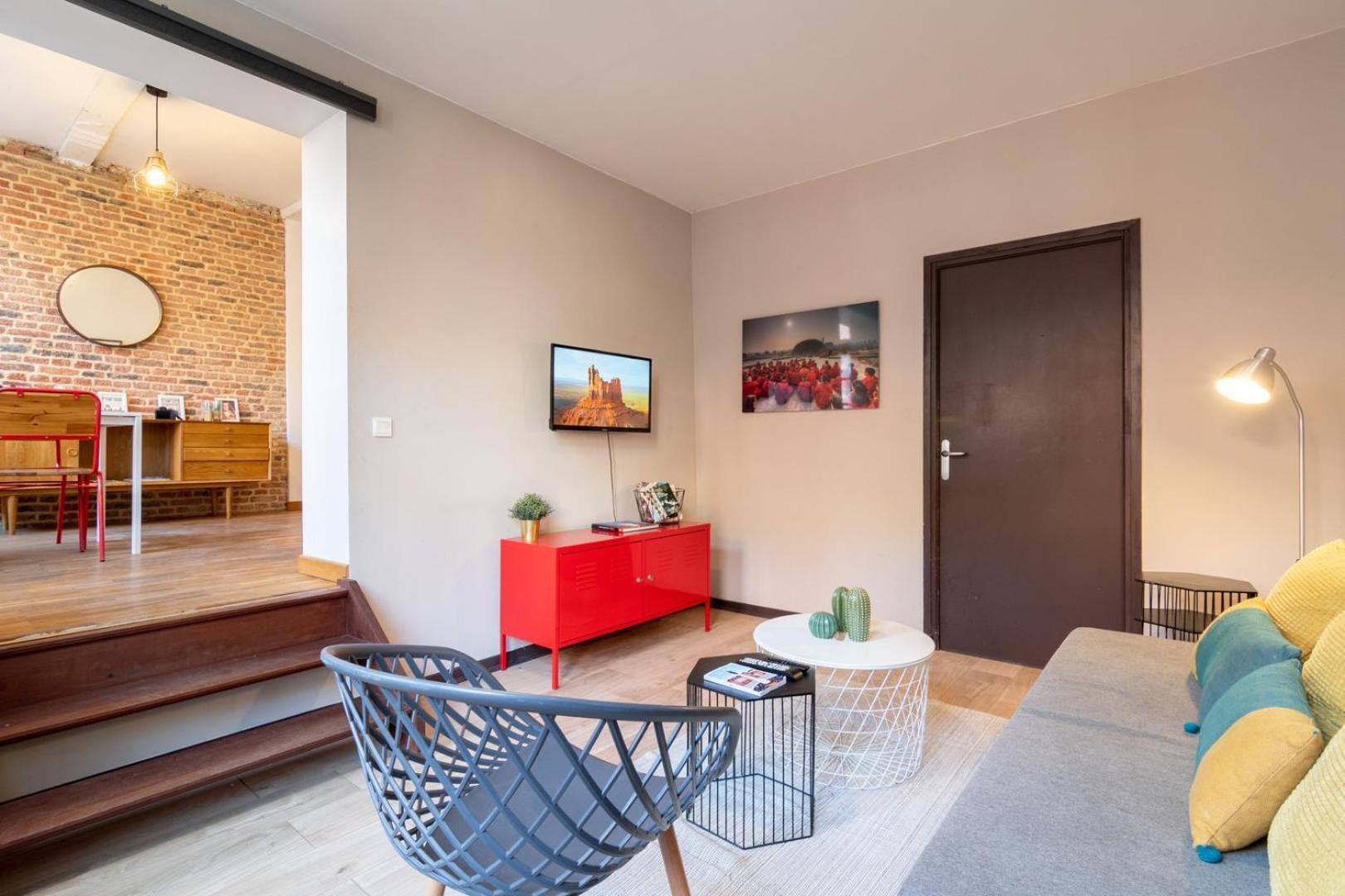 Apartament Vieux Lille On Rue De La Monnaie! Zewnętrze zdjęcie